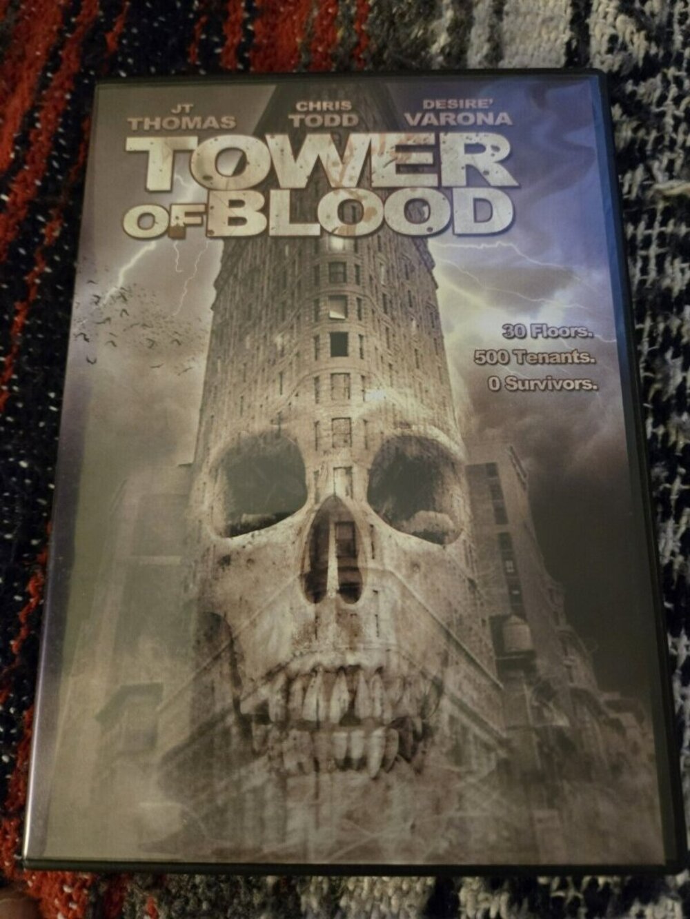 Tower Of Blood DVD Horror Movie